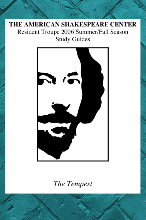 The Tempest study guide cover