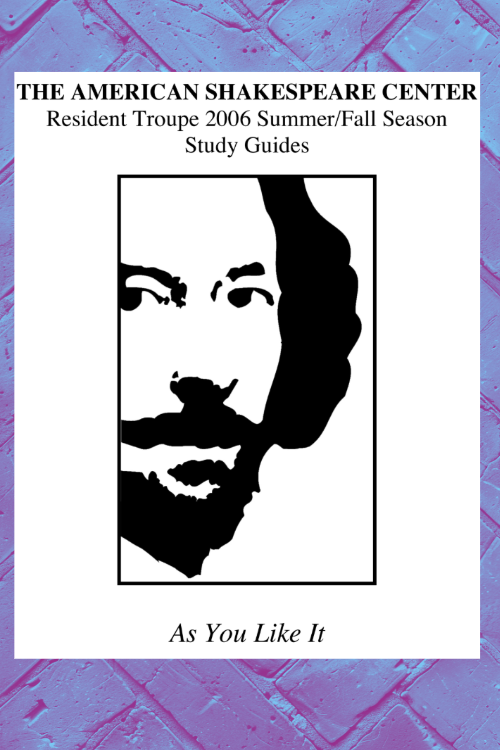 As You Like It study guide cover